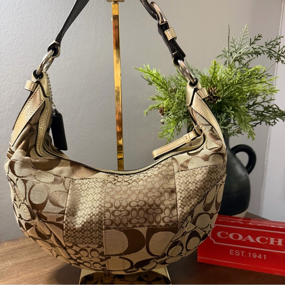 Coach SoHo Demi Patchwork Shoulder Bag